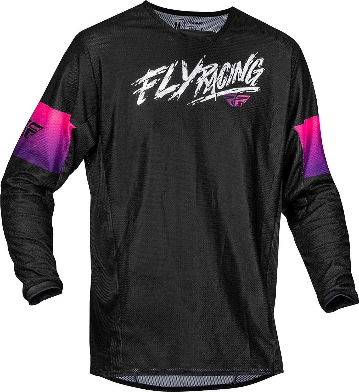 Fly Apparel Youth X-Large Fly Kinetic Mesh Khaos Jersey Youth 377-330YX 191361381393 Jorgensen Powersports
