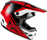 Fly helmet Black/Red/White / Small FLY Racing 2026 Kinetic Crest MX Helmet 73-8675S 191361536663 Jorgensen Powersports