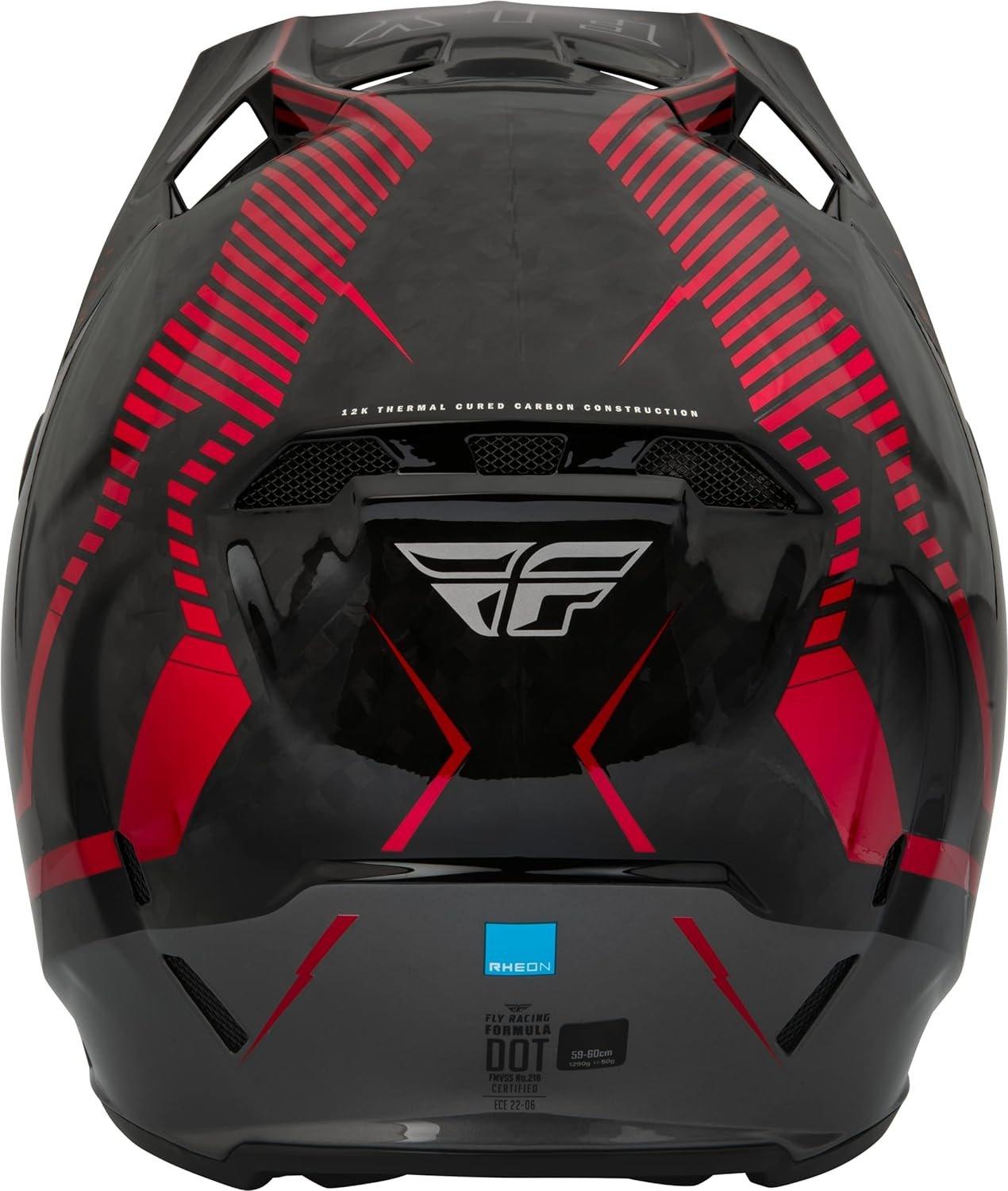 Fly helmet Fly Formula Carbon Solid Helmet Jorgensen Powersports