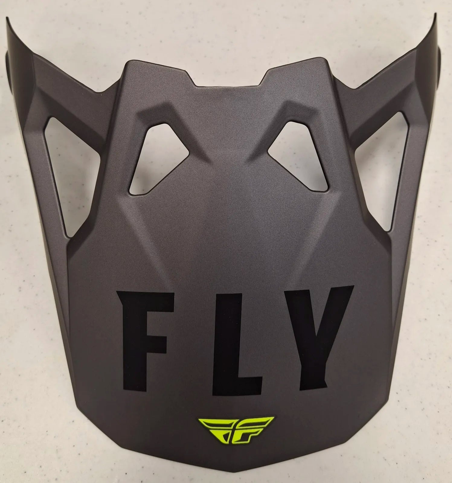 Fly helmet Fly Formula CP Slant Helmet (Matte Black/Grey/Hi-Vis, Large) USED 73-0030L U Jorgensen Powersports
