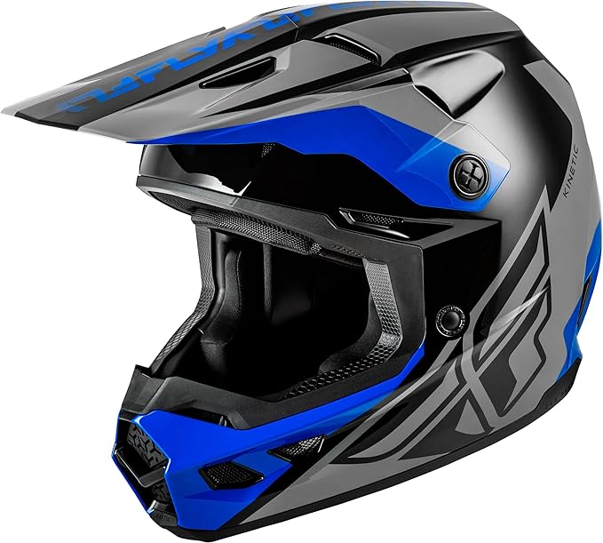 Fly helmet FLY Racing 2026 Kinetic Crest MX Helmet Jorgensen Powersports