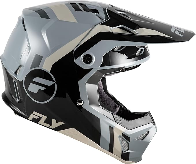 Fly helmet Grey/Black/White / Small FLY Racing 2026 Formula CP Seal MX Helmet 73-0040S 191361536168 Jorgensen Powersports