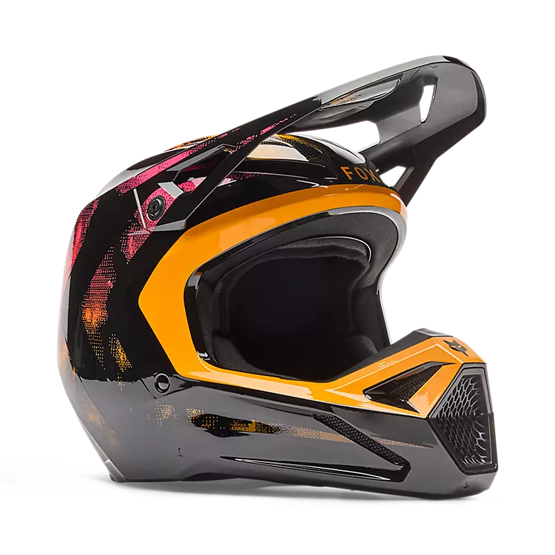 Fly helmet Tangerine / Medium Fox V1 Kairos Helmet 2026 36386-279-M 198571047361 Jorgensen Powersports
