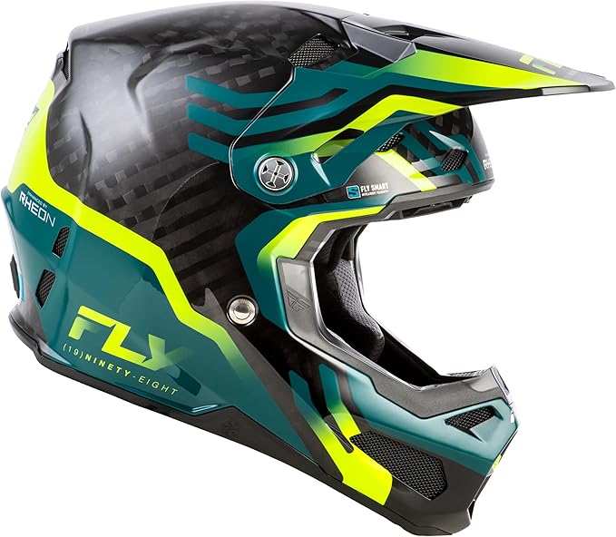 Fly helmet teal / Small FLY Racing 2026 Formula S Carbon Byte MX Helmet 73-4453S 191361535574 Jorgensen Powersports