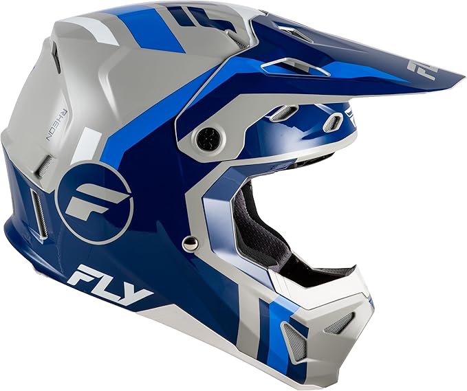Fly helmet White/Blue/Grey / Small FLY Racing 2026 Formula CP Seal MX Helmet 73-0042S 191361536304 Jorgensen Powersports