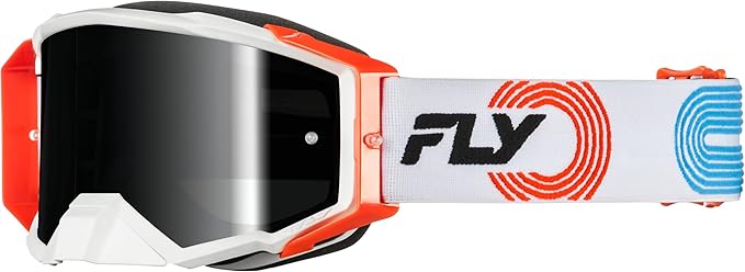 Fly Protection Black/Red/White Fly Racing 2026 Zone Elite Goggles for Motocross & Off-Road 37-51914 191361531323 Jorgensen Powersports
