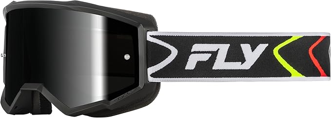 Fly Protection Black/White Fly Racing 2026 Youth Zone Goggles 37-51537Y 191361531453 Jorgensen Powersports