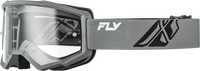 Fly Protection Gray Fly Racing 2026 Focus Goggles for Motocross & Off-Road 37-51168 191361531545 Jorgensen Powersports