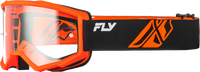 Fly Protection Orange Fly Racing 2026 Focus Goggles for Motocross & Off-Road 37-51164 191361531507 Jorgensen Powersports
