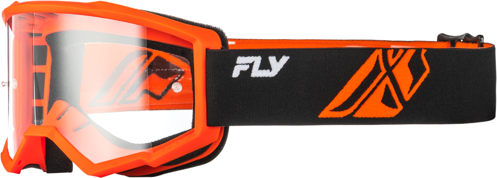 Fly Protection Orange FLY RACING YOUTH FOCUS GOGGLE 37-51164Y 191361531590 Jorgensen Powersports