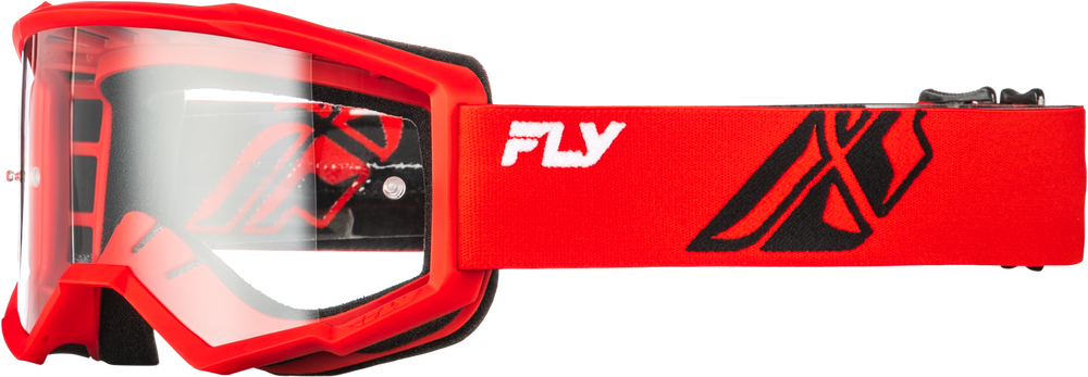 Fly Protection Red FLY RACING YOUTH FOCUS GOGGLE 37-51161Y 191361531569 Jorgensen Powersports