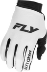 Fly Protection White / X-Small FLY RACING PRO LITE GLOVES 2026 379-045XS 191361519543 Jorgensen Powersports