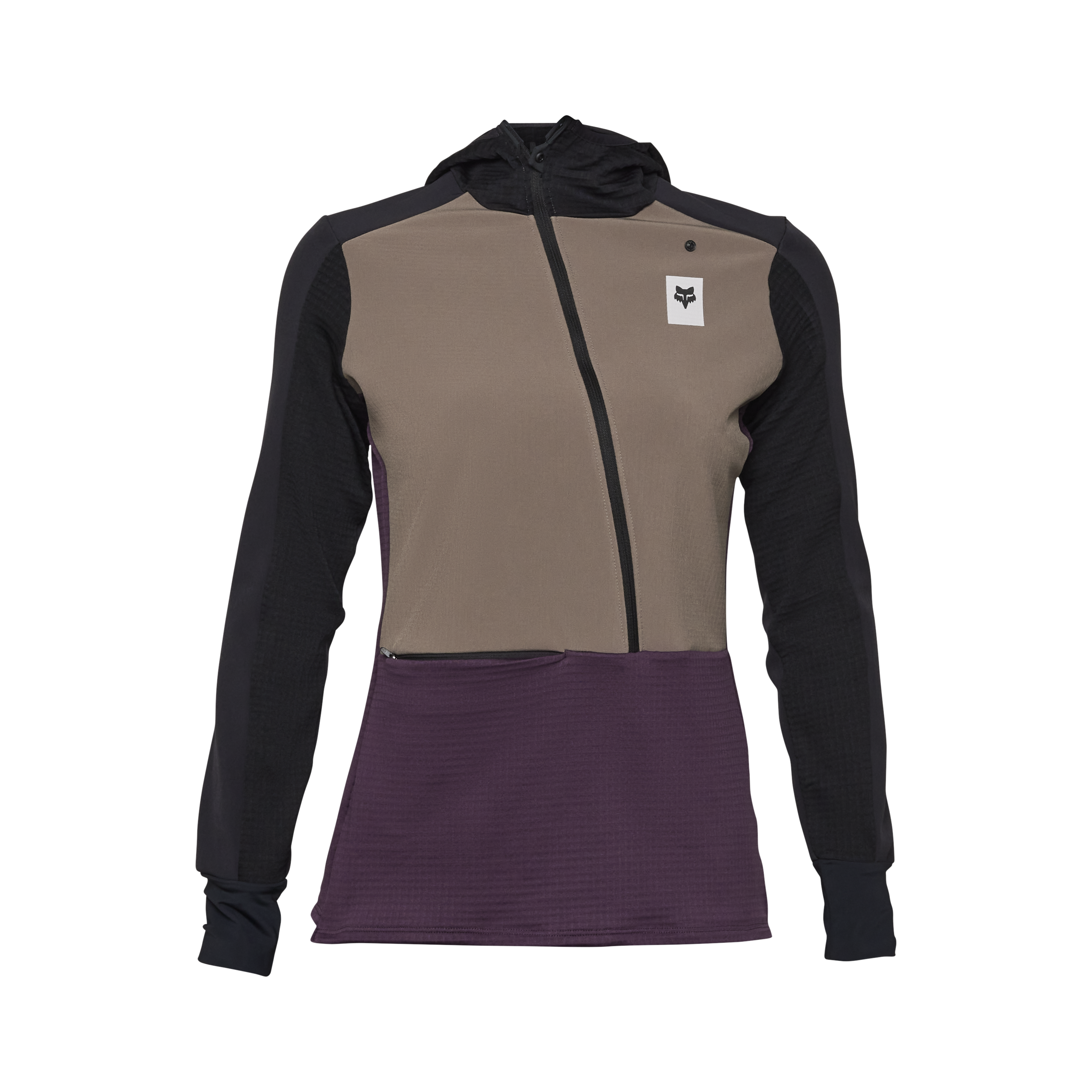Fox Apparel Ash / X-Small Fox Women's Defend Thermal Hoodie 33777-469-XS 191972922664 Jorgensen Powersports