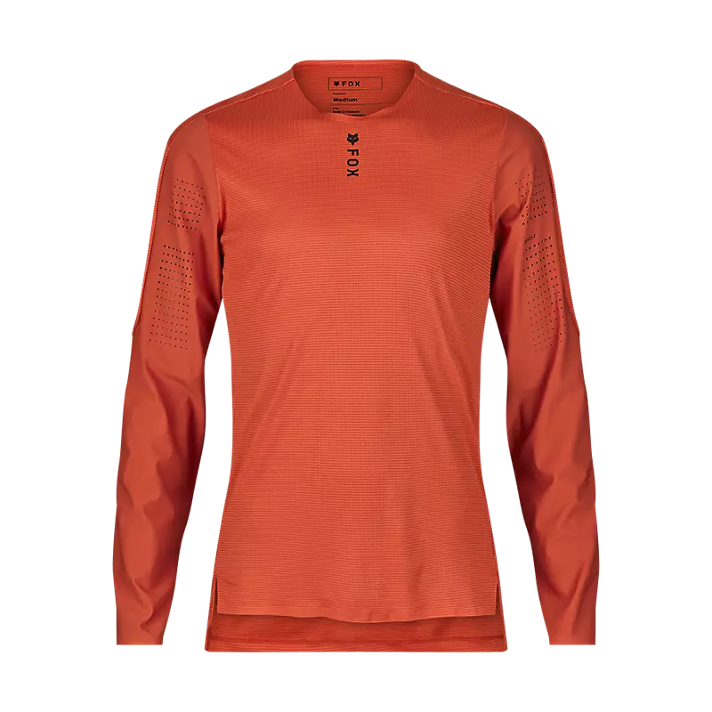 Fox Apparel Atomic Orange / Small Fox Flexair Pro Long Sleeve Jersey 32324-456-S 191972870170 Jorgensen Powersports