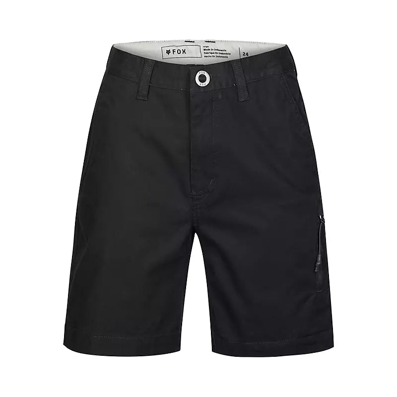Fox Apparel Black / 22 Fox Essex Shorts Youth 32284-001-22 191972880865 Jorgensen Powersports