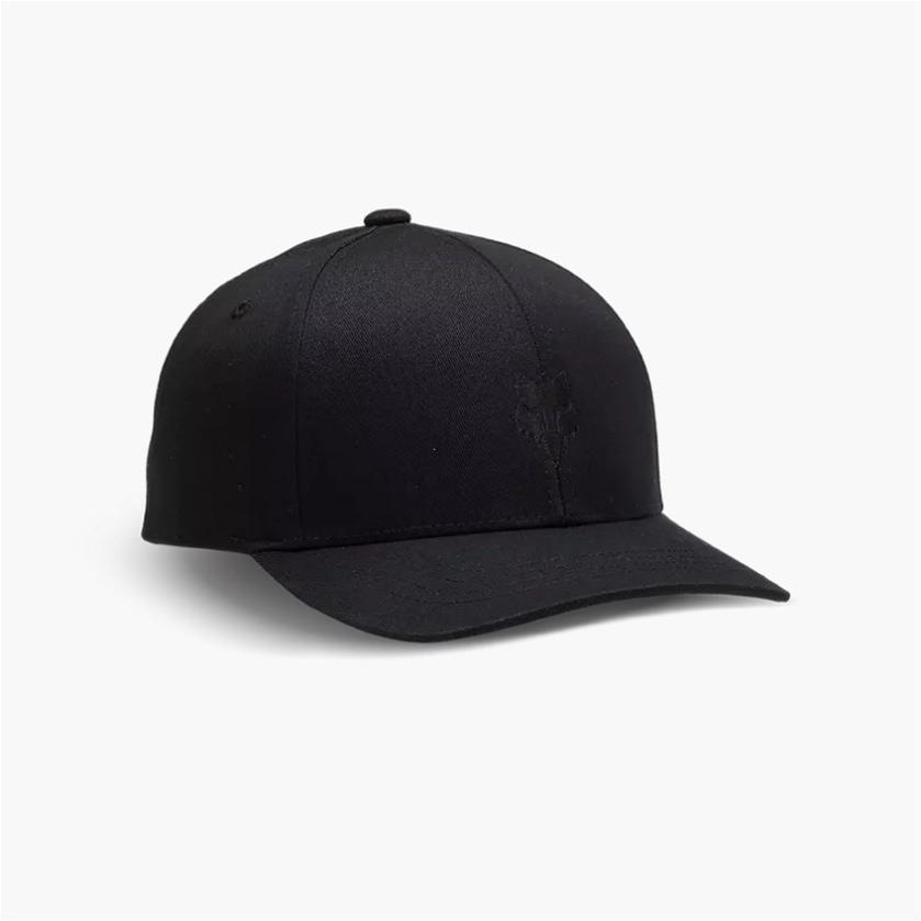 Fox Apparel Black/Black Fox Legacy Hat Youth 31925-021 OS 191972835247 Jorgensen Powersports