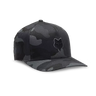 Fox Apparel Black Camo / S/M Fox Head Flexfit Hat 31622-247-S/M 191972818158 Jorgensen Powersports