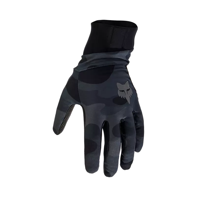 Fox Apparel Black Camo / Small Fox Defend Pro Fire Gloves 33802-247-S 191972935039 Jorgensen Powersports