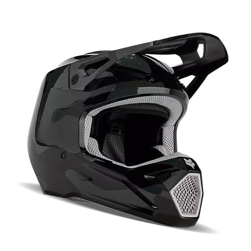 Fox V1 Solid Helmet - Jorgensen Powersports