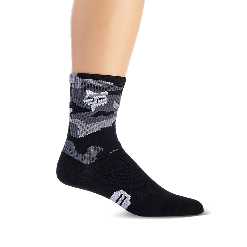 Fox Apparel Black Camo / XS/S Fox 6" Ranger Socks 31531-247-XS/S 191972817618 Jorgensen Powersports