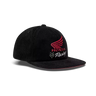 FOX Apparel Black FOX Honda Adjustable Hat 33390-001-OS 191972974564 Jorgensen Powersports