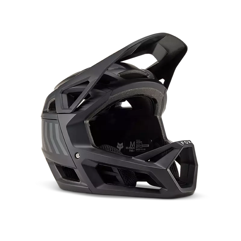 Fox Apparel Black Fox Youth Proframe Nace Helmet 32444-001-OS 191972814433 Jorgensen Powersports