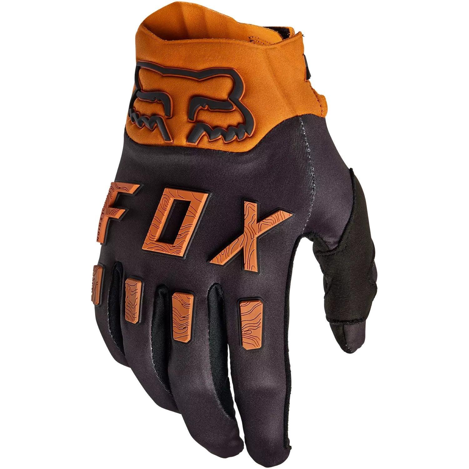 Fox Apparel Black/Orange / Small Fox Legion Drive Gloves 28876-014-S Jorgensen Powersports