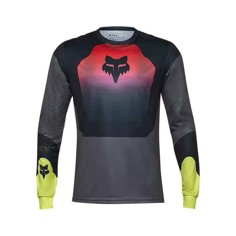 Fox Apparel Black/Pink / Small Fox Ranger Revise Long Sleeve Jersey 33066-285-S 191972935664 Jorgensen Powersports