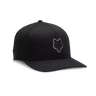 Fox Apparel Black / S/M Fox Head Flexfit Hat 31622-001-S/M 191972813399 Jorgensen Powersports