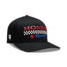 Fox Apparel Black / S/M Fox X Honda Flexfit Hat 2025 33382-001 S/M Jorgensen Powersports