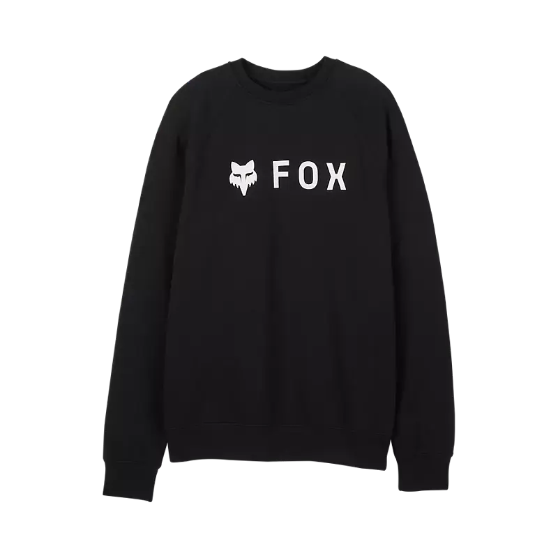 Fox Apparel Black / Small Fox Absolute Crew Sweatshirt 31591-001-S 191972804595 Jorgensen Powersports