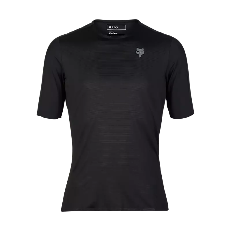 Fox Apparel Black / Small Fox Flexair Ascent Short Sleeve Jersey 32620-001-S 191972872686 Jorgensen Powersports