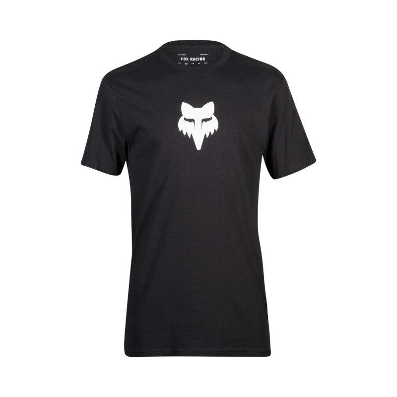 Fox Apparel Black / Small Fox Head Premium Tee 31731-001 S 191972811890 Jorgensen Powersports