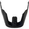 Fox Apparel Black / Small Fox Mainframe Helmet Visor 29372-021-S 191972619496 Jorgensen Powersports