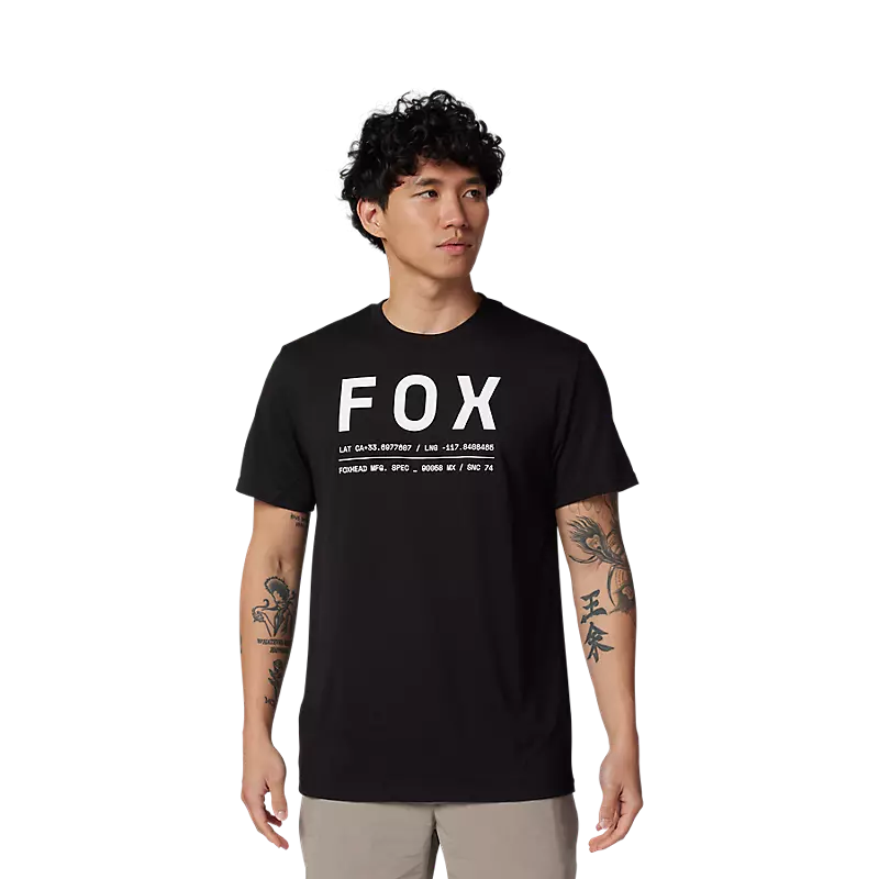 Fox Apparel Black / Small Fox Non Stop Tech Tee 31688-001-S 191972805394 Jorgensen Powersports