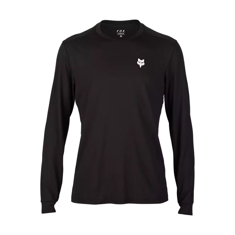 Fox Apparel Black / Small Fox Ranger Shepherds Drirelease Long Sleeve Jersey 32323-001-S 191972878015 Jorgensen Powersports