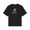 Fox Apparel Black / Small Fox X Honda Oversized Tee 2025 33421-001 S Jorgensen Powersports