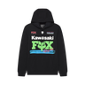 Fox Apparel Black / Small Fox X Kawasaki Fleece Pull Over 2025 33375-001 S Jorgensen Powersports