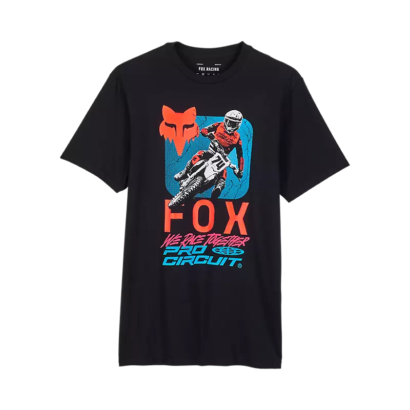 Fox Apparel Black / Small Fox X Pro Circuit Premium Tee 32001-001-S 191972881084 Jorgensen Powersports