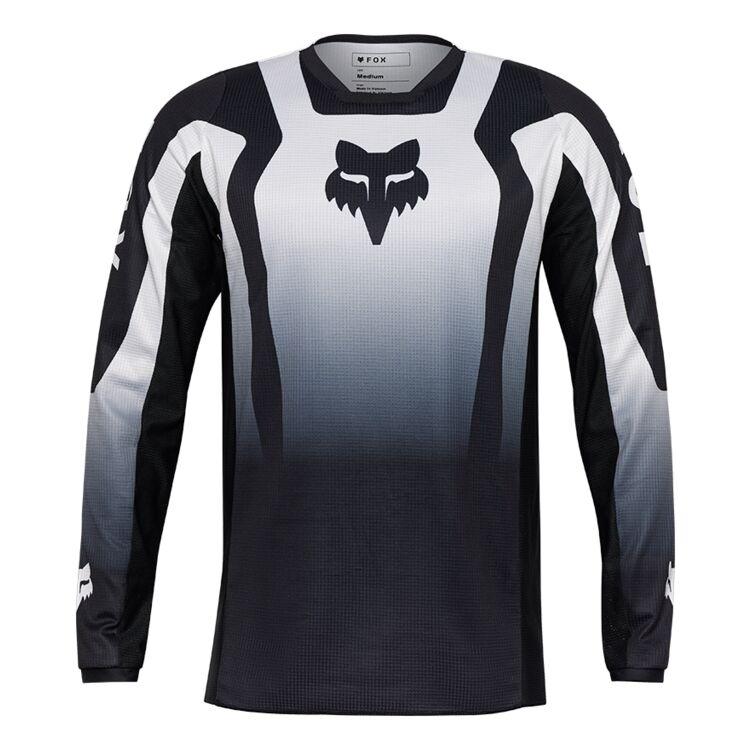 Fox Apparel Black/White / Medium Fox 180 Lean Jersey 33008-018 M 191972936203 Jorgensen Powersports