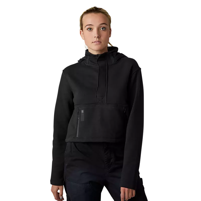 Fox Apparel Black / X-Large Fox Women's Calibrated Water Resistant Zip Hoodie 29129-001-XL 191972662706 Jorgensen Powersports