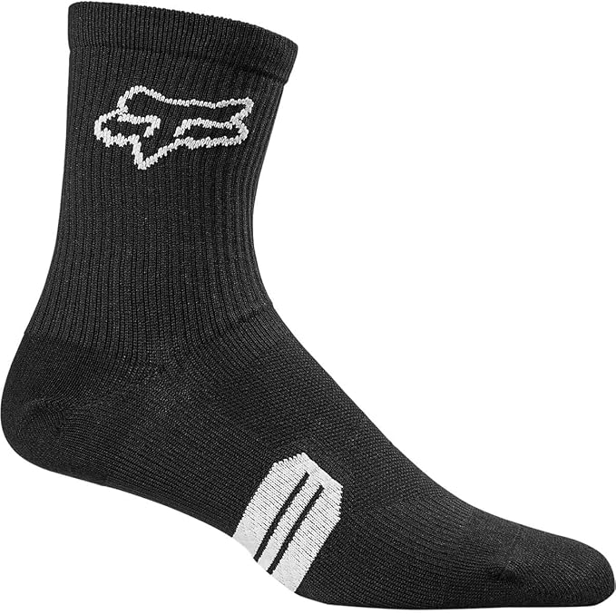 Fox Apparel Black / XS/S Fox 6" Ranger Black Socks Prepack 31528-001-XS/S 191972807992 Jorgensen Powersports