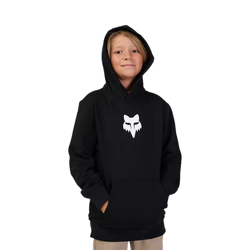 Fox Apparel Black / Youth Extra Small Fox Legacy Pullover Hoodie Youth 31801-001-YXS 191972808340 Jorgensen Powersports