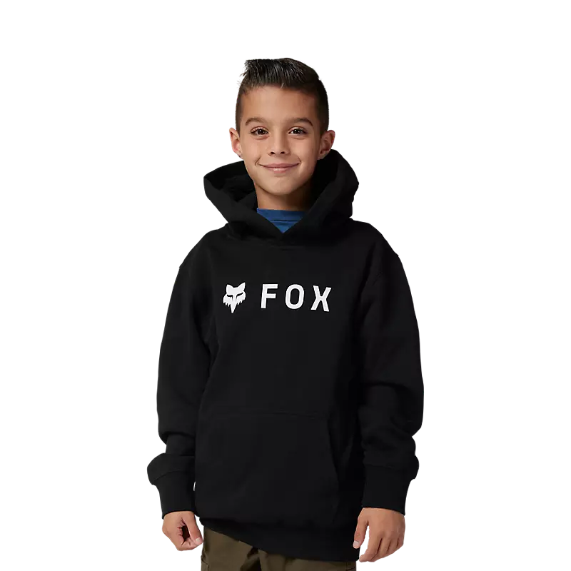 Fox Apparel Black / Youth Small Fox Absolute Pullover Hoodie Youth 31800-001-YS 191972808302 Jorgensen Powersports