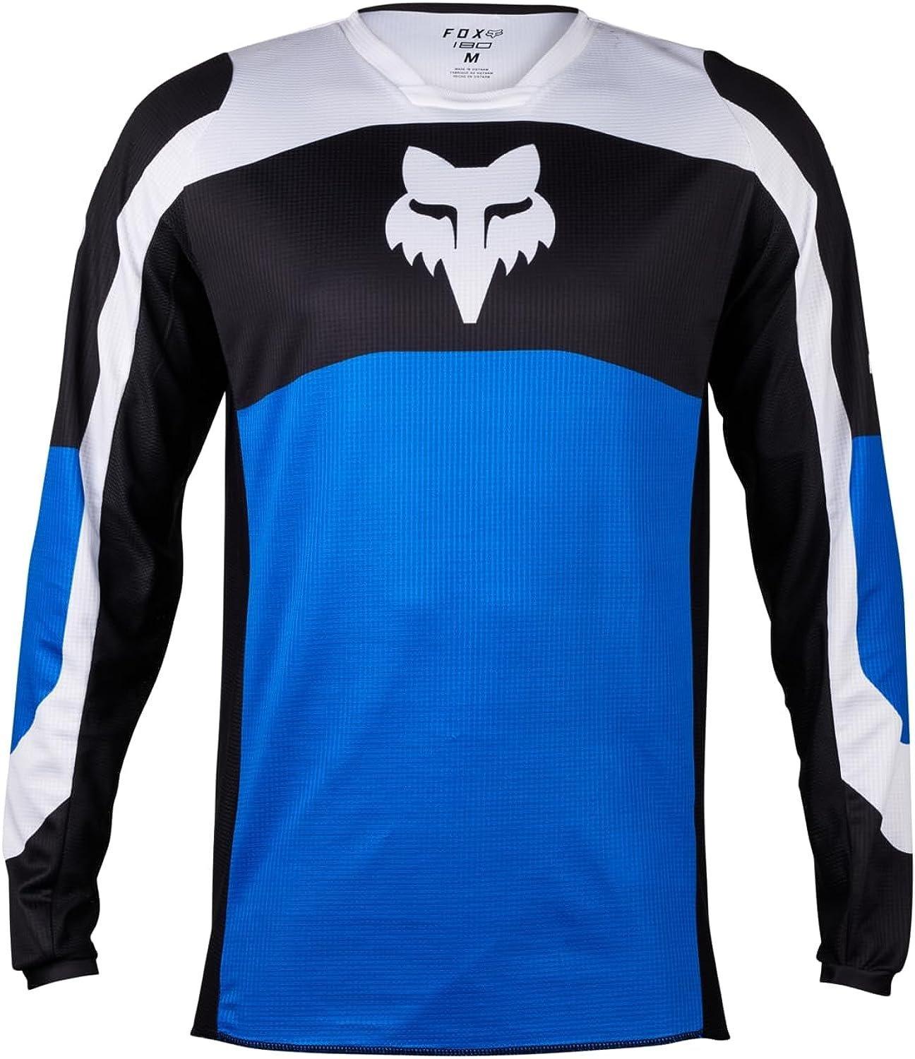 Fox Apparel Blue / X-Large Fox 180 Nitro Jersey 31274-002-XL 191972825798 Jorgensen Powersports