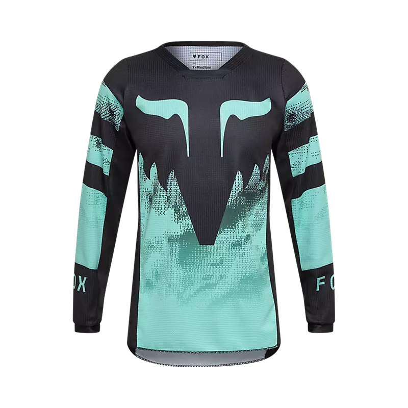 FOX Apparel Blue / Youth Small FOX Youth 180 Kairos Jersey 36312-295-YS 198571048498 Jorgensen Powersports