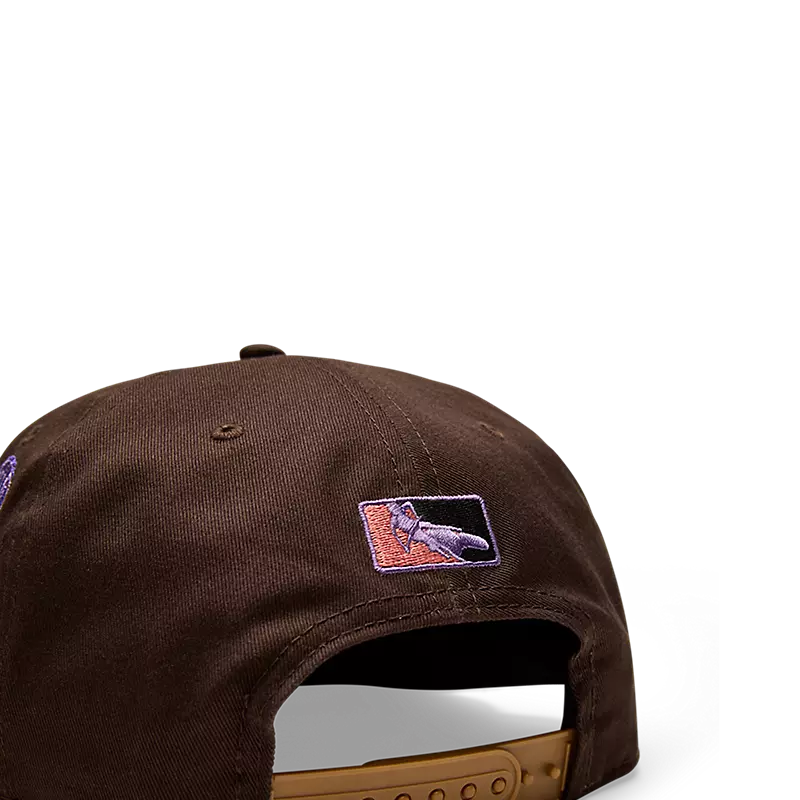 FOX Apparel Brown FOX Pro Circuit 9FIFTY Snapback Hat 33392-222-OS 191972974595 Jorgensen Powersports