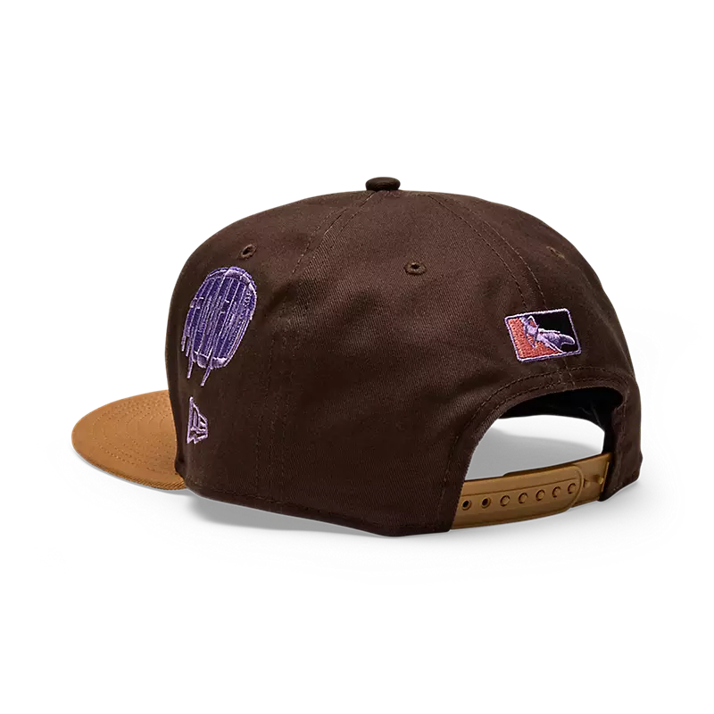 FOX Apparel Brown FOX Pro Circuit 9FIFTY Snapback Hat 33392-222-OS 191972974595 Jorgensen Powersports