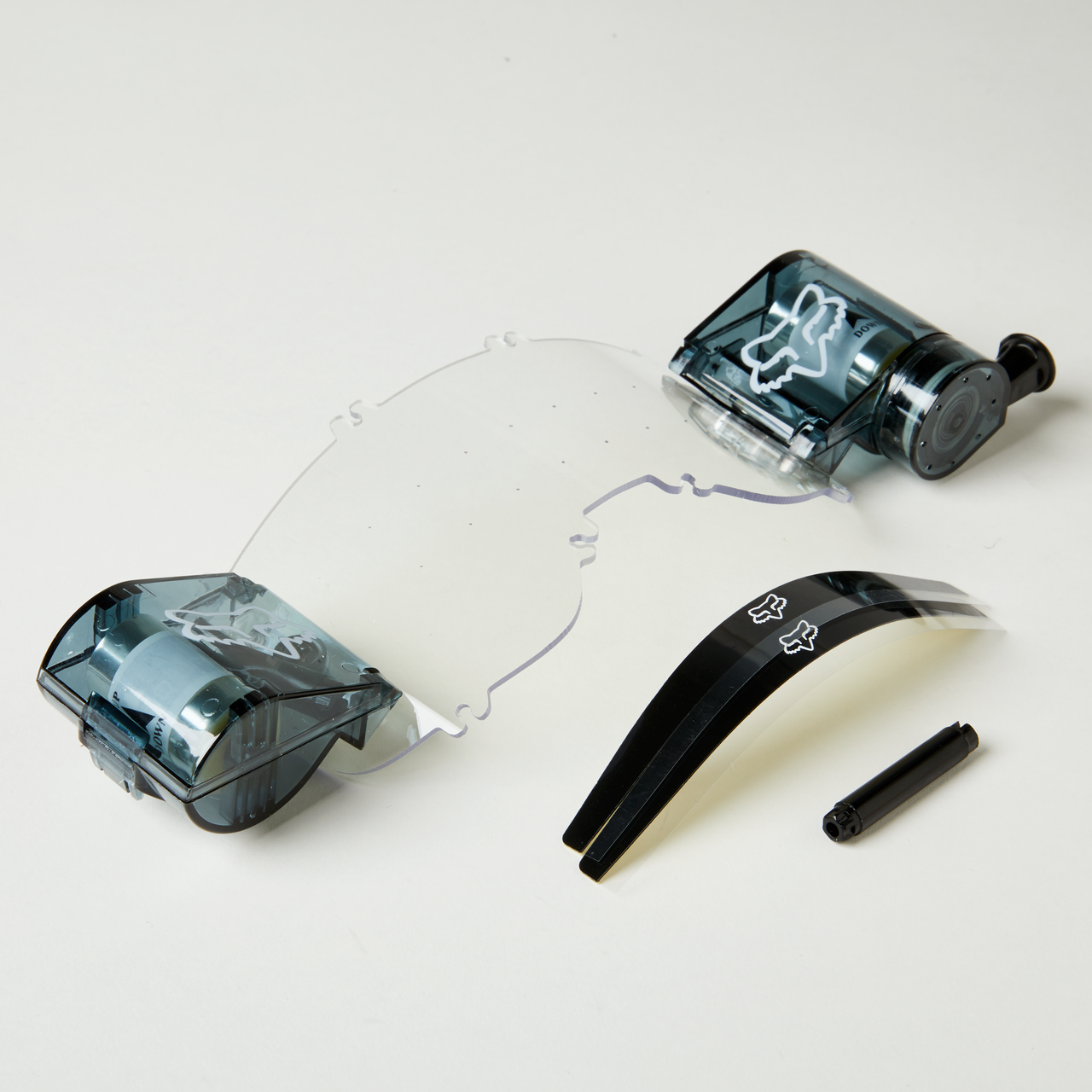 Fox Apparel Clear Fox MX20 Airspace/Mainframe 45MM Total Vision System - Lexan 25376-012-OS 191972322969 Jorgensen Powersports