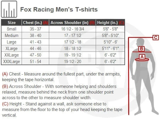 Fox Apparel Dark Gray / Small Fox Dusty Trails T-Shirt 19737-300-S Jorgensen Powersports